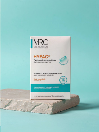 Invisibles, les patchs anti-imperfections HYFAC assèchent et réduisent les boutons inflammatoires en 1 nuit seulement